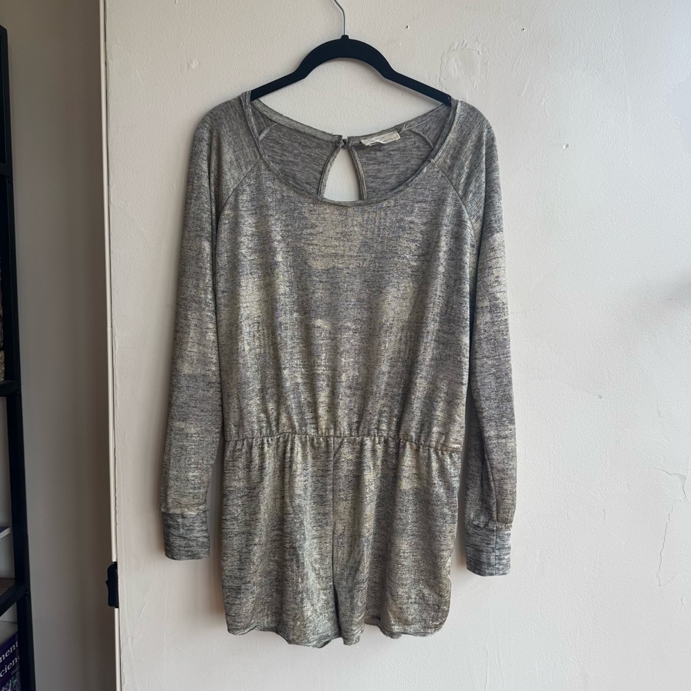 Golden Shimmer Romper